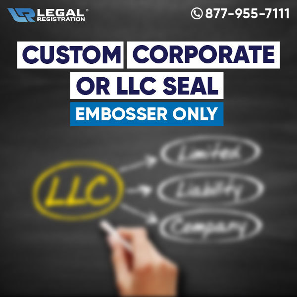 Custom Corporate or LLC Seal (Embosser Only)