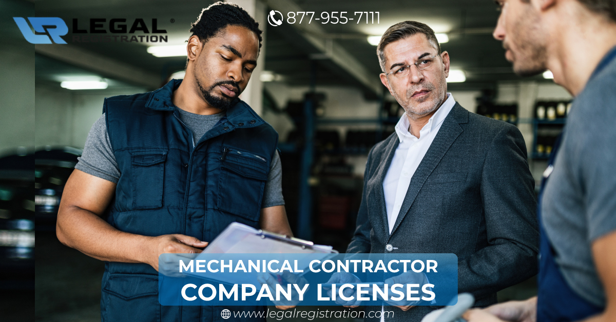 Mechanical Contractor Company Licensing