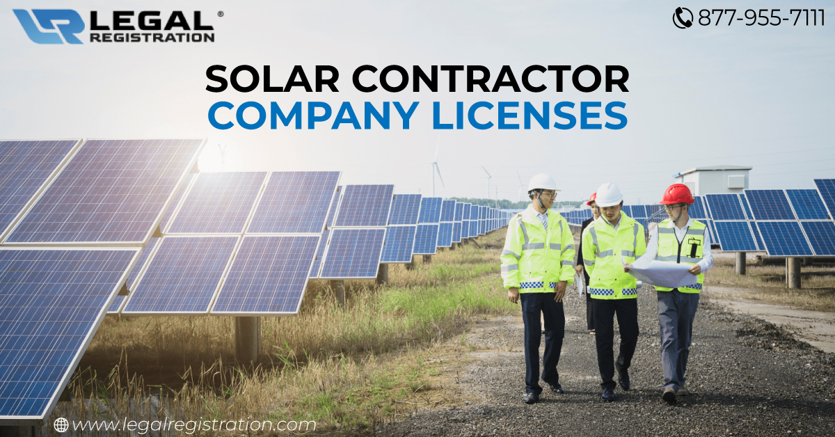 Solar Contractor Company License