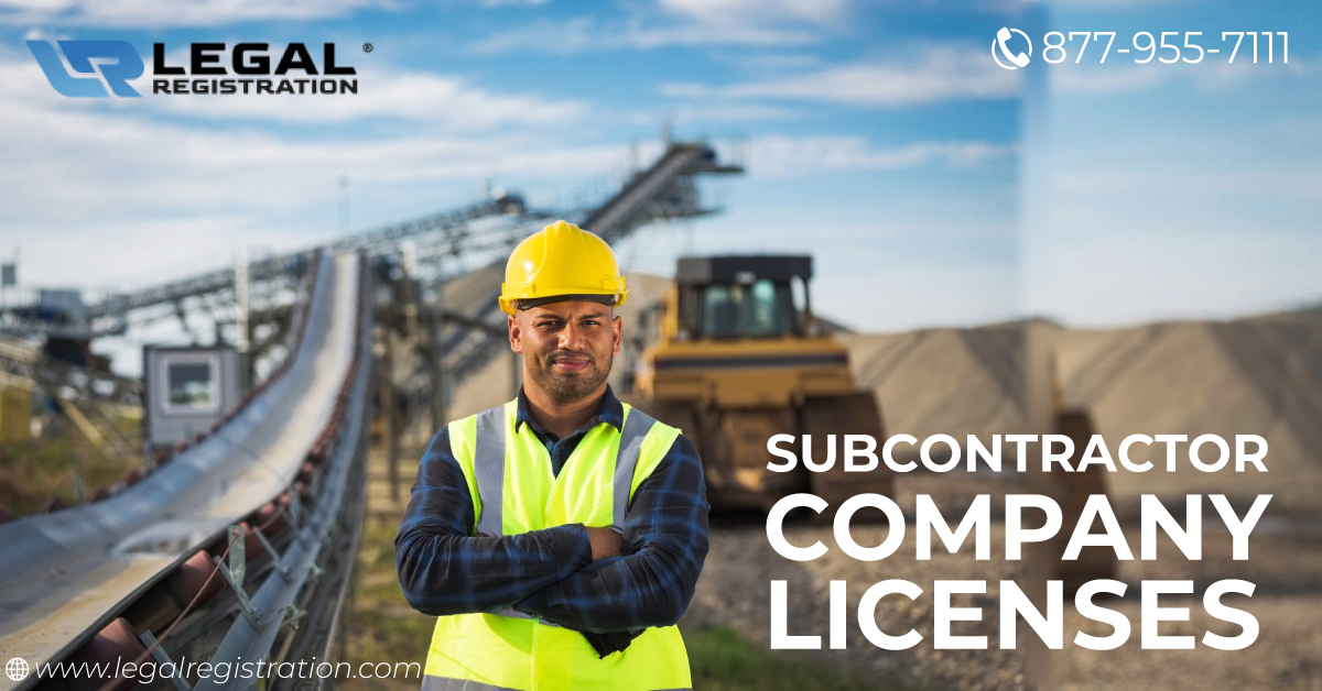 Subcontractor Company License